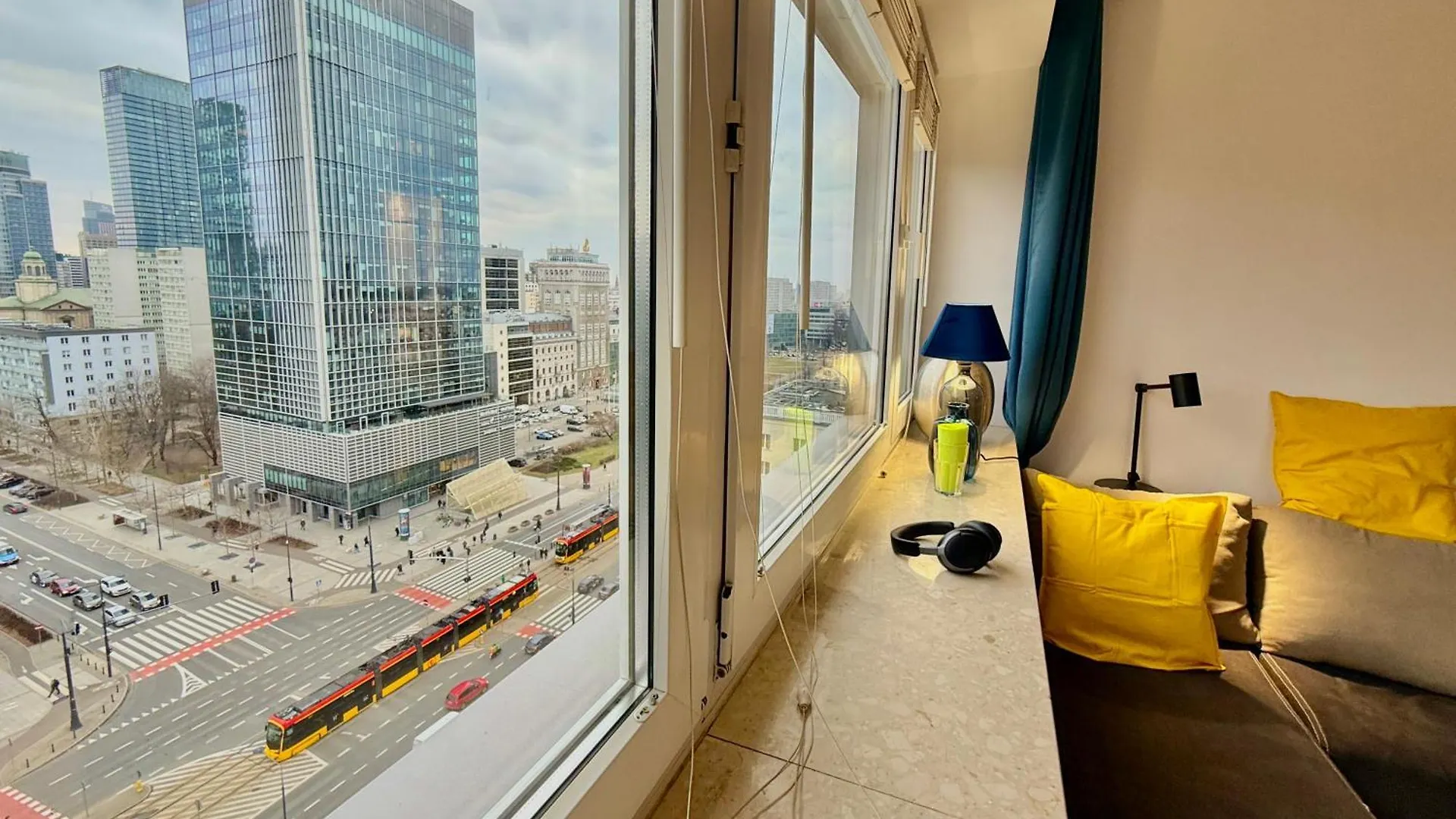 Lägenhet Blue 1 Lux Metro Fast Wifi 8Gbs 75'Tv Netflix Showmax Disney Warszawa