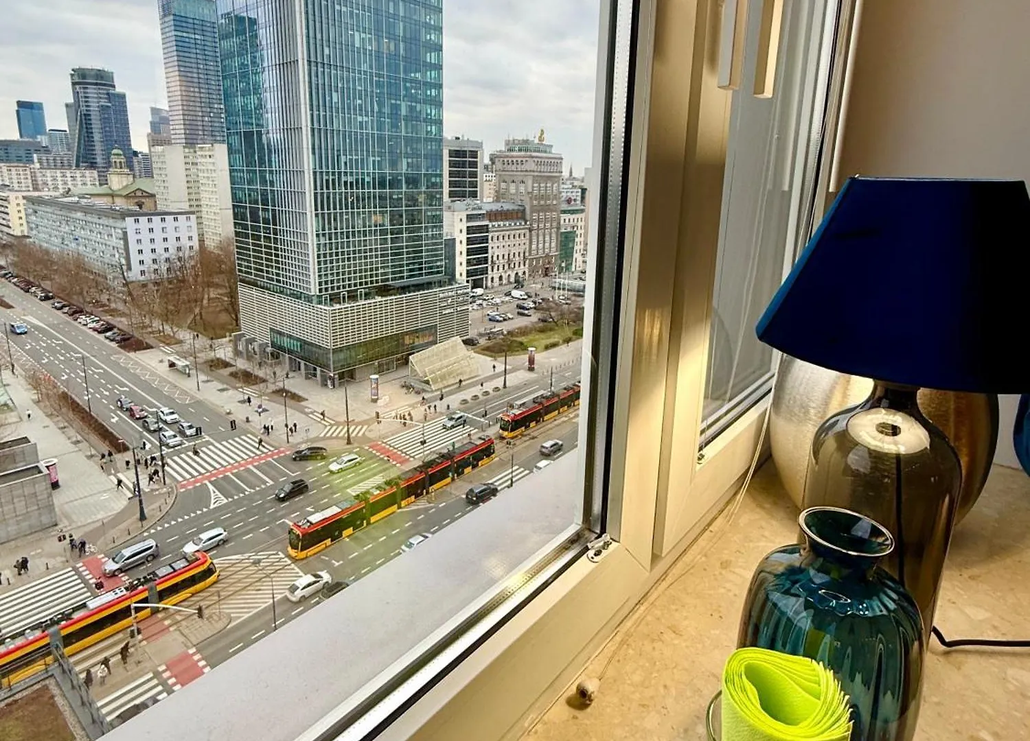 Lägenhet Blue 1 Lux Metro Fast Wifi 8Gbs 75'Tv Netflix Showmax Disney Warszawa